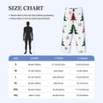 thumbnail image 4 of Zufioo Buffalo Plaid Christmas Trees Mens Pajama Pants Sleep & Lounge Pants Sleepwear Pants(Available in Big & Tall)-Small, 4 of 6