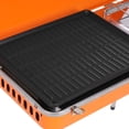 thumbnail image 6 of 2-Burner Gas Camping Stove Adjustable Firepower Portable Outdoor Grill Stove for Camping, 6 of 13
