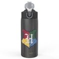 thumbnail image 3 of Zak Designs Harry Potter Antimicrobial 19 Ounce Stainless Steel Water Bottle, Gryffindor, Hufflepuff, Ravenclaw, and Slytherin, 3 of 7