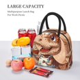 thumbnail image 5 of Balery Dinosaur Baking Delight Pattern Lunch Bag Women, Lunch Box, Lunch Bag, Small Leakproof Lunch Tote Large Capacity Reusable Insulated Cooler Lunch Container-One Size, 5 of 6