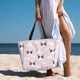thumbnail image 6 of Xecao Cute Panda for versatile beach bag for women includes zipper pockets and waterproof material, ideal for vacations and adventures., 6 of 7
