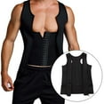 thumbnail image 3 of Chaleco para hombre Neopreno Entrenador de cintura Chaleco ponderado Recortador de Hugo Chaleco de sauna de fitness, 3 of 5