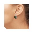 thumbnail image 5 of 2.00 Carat T.G.W. Chrome Diopside And Black & White Diamond Accent Sterling Silver 3-Piece Jewelry set, 5 of 7
