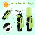 thumbnail image 2 of Spaco Junior Complete Golf Club Set Right Hand with Rain Hood for Kids-Green, Golf Junior Golf Clubs Set for Kids for Children, Kids, 2 of 9