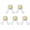 Yellow, variant on NFTIGB 5Pcs Camping Safety LED Signal Light Tent Canopy Decorative Ambient Warning Lamp (Colorful) - 5.12 inches / 13 cm