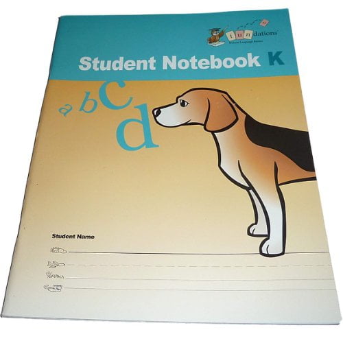 Pre-Owned Fundations Student Notebook K (Fundations, #STNBKK) Paperback