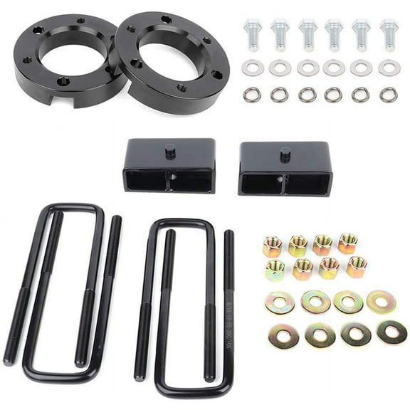 SCITOO 2 inch Front 2 inch Rear Leveling lift kit for Toyota 2000-2006 Lift Strut Spacer Compatible for Toyota Tundra 3.4L 2000-2004 Front Lift Spacers Rear Lift Blocks