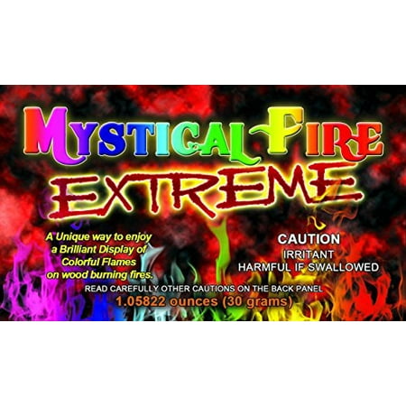 Fireplaces For Wood Burning Stoves - Extreme Mystical Fire Colorful Flames For All Wood Burning Fireplaces 24 Pack