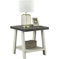 thumbnail image 3 of Home Square 3-Piece Set with Coffee Table & 2 End Tables in Charcoal and Beige, 3 of 9