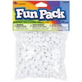 thumbnail image 2 of CousinDIY Fun Pack Acrylic Pony Beads 250/Pkg-White, 2 of 2