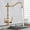 Antique Brass, variant on Kitchen Sink Faucet for Bar Farmhouse Commercial, Gold Kitchen Filter Pure Water 360 Rotation Kitchen Sink Crane, Dual Handle Dual Water Function Mode Filter Mixer Taps
