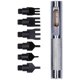 thumbnail image 2 of Metal Interchangeable Flat Chisel Bit Hole Punch Stitching Tool with Leather Prong Set - Handle Included Banmo, 2 of 5