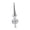 Silver, variant on Christmas Festive Treetop Decor Fashion Creative Christmas Tree Decorations for Gift Hotel Xmas Themed Party Cafe