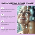 thumbnail image 4 of Lavender Shower Steamers - Aromatherapy Bath Tablets with Essential Oil, 7 Pack Shower Fizzies, Relaxing Bath Experience, Soothing Fragrance, Holiday Gift, Christmas, Thanksgiving, Daily Bath, 7 Cou, 4 of 9