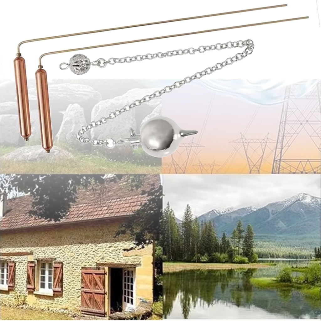 Copper Divining Dozing Rod Metal Detector Brass For Divination Treasure Hunting