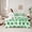 White Green 03, variant on Feelyou Western Gnome Kids Twin Bedding Sets 7-Piece, Lucky Shamrock Bedding Comforter Set