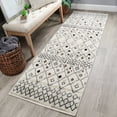 thumbnail image 3 of Flintstone Modern Plush Polypropylene Indoor Area Rug - 2' 7" x 8', Slate, 3 of 7