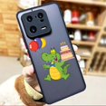 thumbnail image 3 of Funda mate para Xiaomi 13 12 12S 12T 11 11T 10 10T 10S 9 8 6X 5X PRO LITE 5G Funda Coque Shell cubierta lindo cocodrilo de dibujos animados, 3 of 5