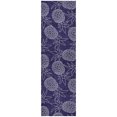 thumbnail image 2 of Addison Rugs Dream Shag Premium Machine Washable Transitional Pineapples Blue Runner Rug, 2'3" x 7'6", 2 of 8