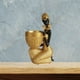 thumbnail image 5 of Estatua de mujer tribal africana, figura, adorno de escritorio retro, figura de mujer africana, escultura de mujer africana para estante Estilo B, 5 of 6