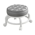 thumbnail image 2 of Paburas de rodillos giratorios de 360 ​​ degree Reladores giratorios universales de bajo ruido fácil para mover el asiento del heces de cambio de calzado gris, 2 of 8
