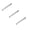 Z_Silver_3PC, variant on Verdsylv Heavy Duty Bar Magnet, Heavy-Duty Rare Earth Bar Magnet - 3.94 Inch Strong Pull Force for Fridge & Diy Projects, Powerful Science & Craft Tool, Fridge Science Magnet, Silver