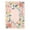 Pink, variant on HOMERRY 8' x 10' Modern Scalloped Floral Border Area Rug for Living Room Non Slip Washable Carpet, Yellow