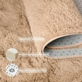 thumbnail image 5 of Super Soft Fluffy Rug for Bedroom, Modern Shaggy Rug Fuzzy Kids Rug for Living Room, Plush Indoor Nursery Home Decor Rug with Non-Slip Bottom, Beige, 6 X 9 Feet, 5 of 16