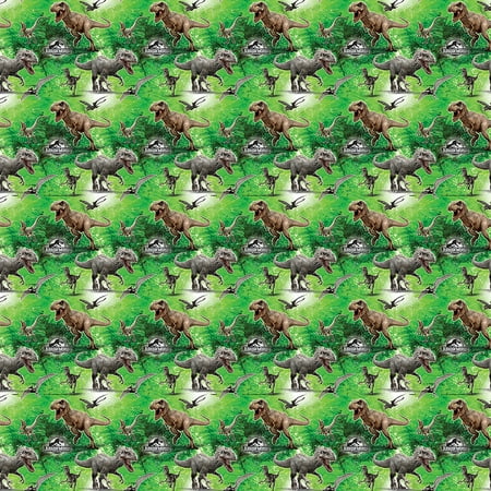 Jurassic World Wrapping Paper