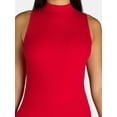 thumbnail image 3 of No Boundaries Sleeveless Mock Neck Top, Women’s, 3 of 5