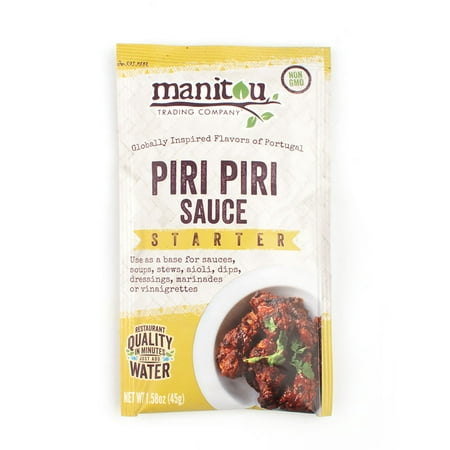 Piri Piri Sauce Starter, 8/1.58 Ounce Pouch Case