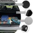 thumbnail image 6 of FOR U DESIGNS Cat Cherry Blossom Moon Print Car Trunk Mat for SUV Sedan Truck Anti-Slip All Weather Cargo Mat Rear Trunk Liner Decoration for Holiday Vacation Camping Picnic, 6 of 7