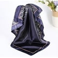 thumbnail image 6 of AWAYTR 35” Satin Large Silk Head Scarf 4 Pcs Women Square Silk Like Neck Scarf Hair Sleeping Wraps Lightweight Silk Bandana, 6 of 7