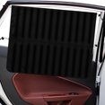 thumbnail image 1 of 2Pcs Side Window Shade Car Sun Shades UV Sun Protection Car Window Shade Breathable Car Side Window Shade Removable Adjustable Car Privacy Curtains for Car Vehicles Baby 26x20inch, 1 of 11