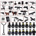 thumbnail image 2 of Juego de 22 Minifiguras EHI, serie militar, bloques de construcción, 2 of 2