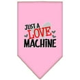 thumbnail image 5 of Pet and Dog Bandana Screen Printed, "Love Machine", 5 of 10