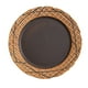 thumbnail image 1 of Vajilla de cerámica decorativa, versátil, de moda, con forma de galleta, cubiertos decorativos Plato marrón, 1 of 9