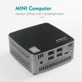 thumbnail image 1 of PIESIA U-BOX-M2 Mini PC Aluminum body Intel i5, Windows 11 Pro, 16GB RAM 256G SSD, 1 of 6