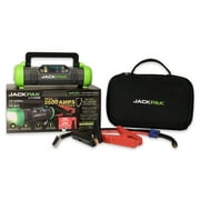 JackPak 2500 Amp Portable 4-1 Jump Starter, Air Compressor, Flashlight & Charger, USB