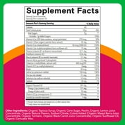 SmartyPants Womens Organic Multi & Vegetarian Omega 3 Gummy Vitamins with D3, C & B12 - 120ct