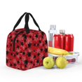 thumbnail image 3 of Kdxio A Web With A Spider 1 Print Insulated Lunch Bag,Reusable Tote Lunch Box for Women Men,Leakproof Cooler Lunch Bags for Work Office Travel Picnic, 3 of 6
