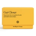 thumbnail image 1 of Intelligent Change Get Closer Social Bonding Card Game, Conversation Starters with Fun Questions & Activities, Talking Games for Adults, Icebreaker Game with 100 Question Cards, 1 of 5