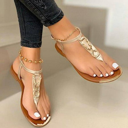 

2020 Women Flats Summer Beach Sandals Casual Shoes Woman Lazy Flip Sandalias Mujer Sapato Feminino Plus Size