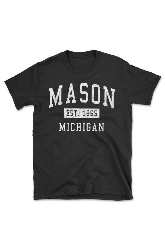 Mason Michigan Classic Established Men's Cotton T-Shirt