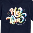 thumbnail image 3 of Instant Message - He Him Pronouns - LGBT Pride - Men's Short Sleeve Graphic T-Shirt, 3 of 6
