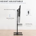 Extra Tall TV Floor Stand with for 13 to 50 inch Screens LED OLED 4K