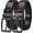 Black/ Brown, variant on Men's Belt Reversible Leather 1.25", Two-In-One Classic Dress Black Belt, Adjustable