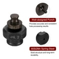 thumbnail image 4 of Uxcell Hydraulic Hole Punch Die 4.2mm for Iron Copper Angle Steel, Burgundy & Black, 4 of 5