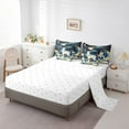 thumbnail image 4 of YST Boho Deer Moose Bedding, 7-Piece, Ocean Wave Theme, Twin Size, 4 of 6