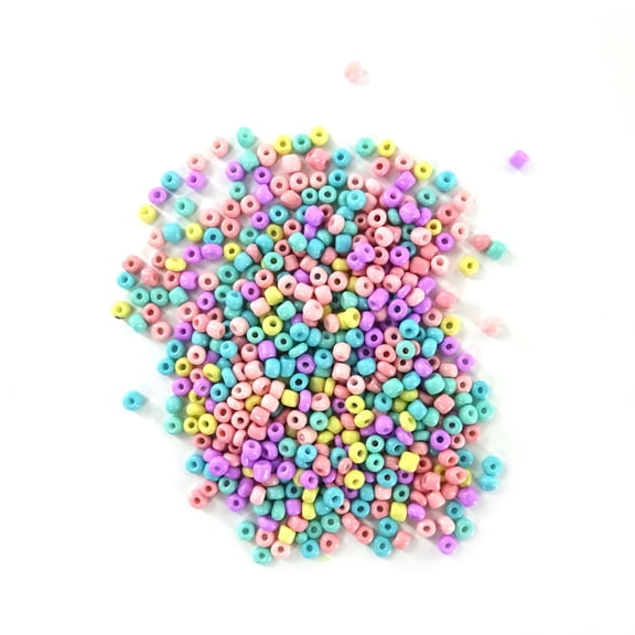 12 Packs: 500 ct. (6,000 total) Pastel Seed Beads by Creatology